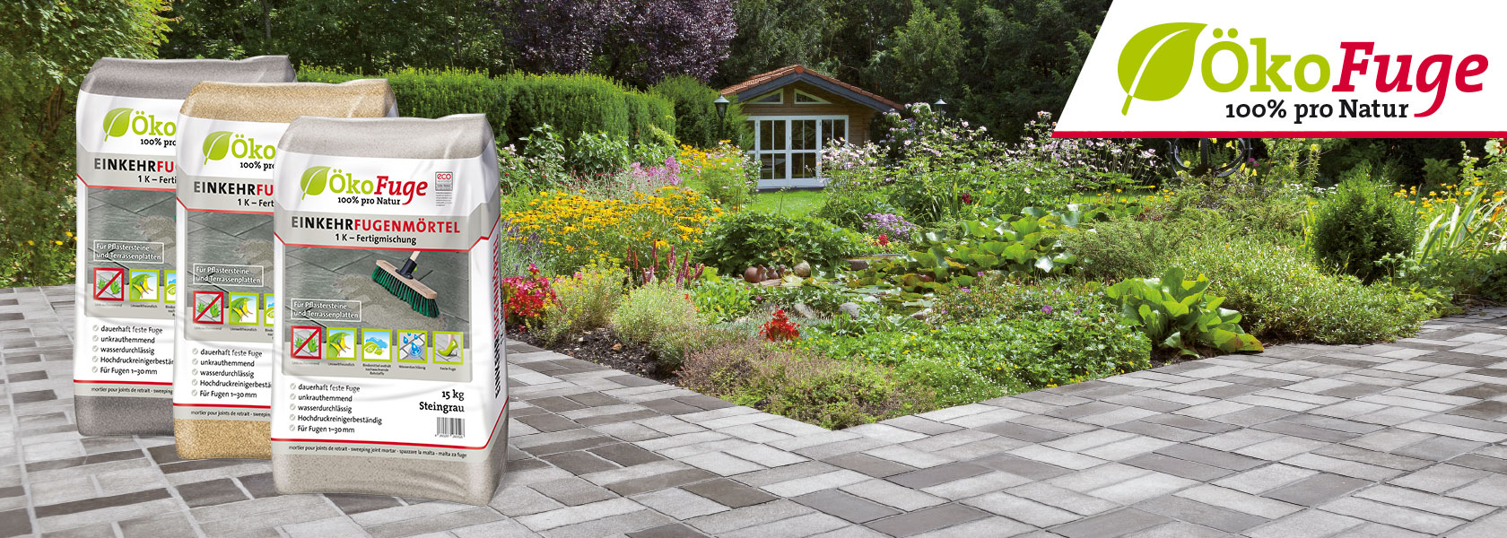 ÖkoFuge Einkehrfugenmörtel